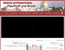 Tablet Screenshot of bridgeinternational.info
